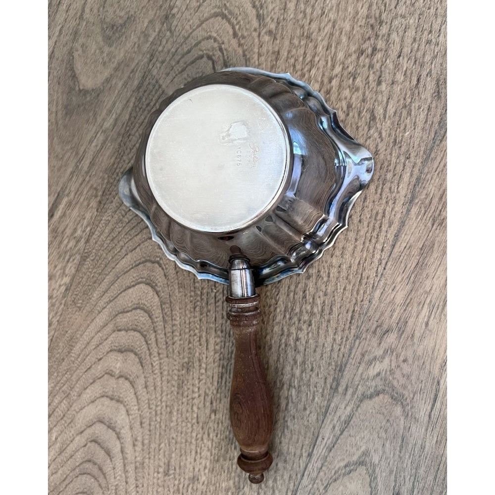 Vintage Gorham Chippendale Wooden Handle Silverplate Brandy Warmer/Chafing YC675 - Picture 6 of 9